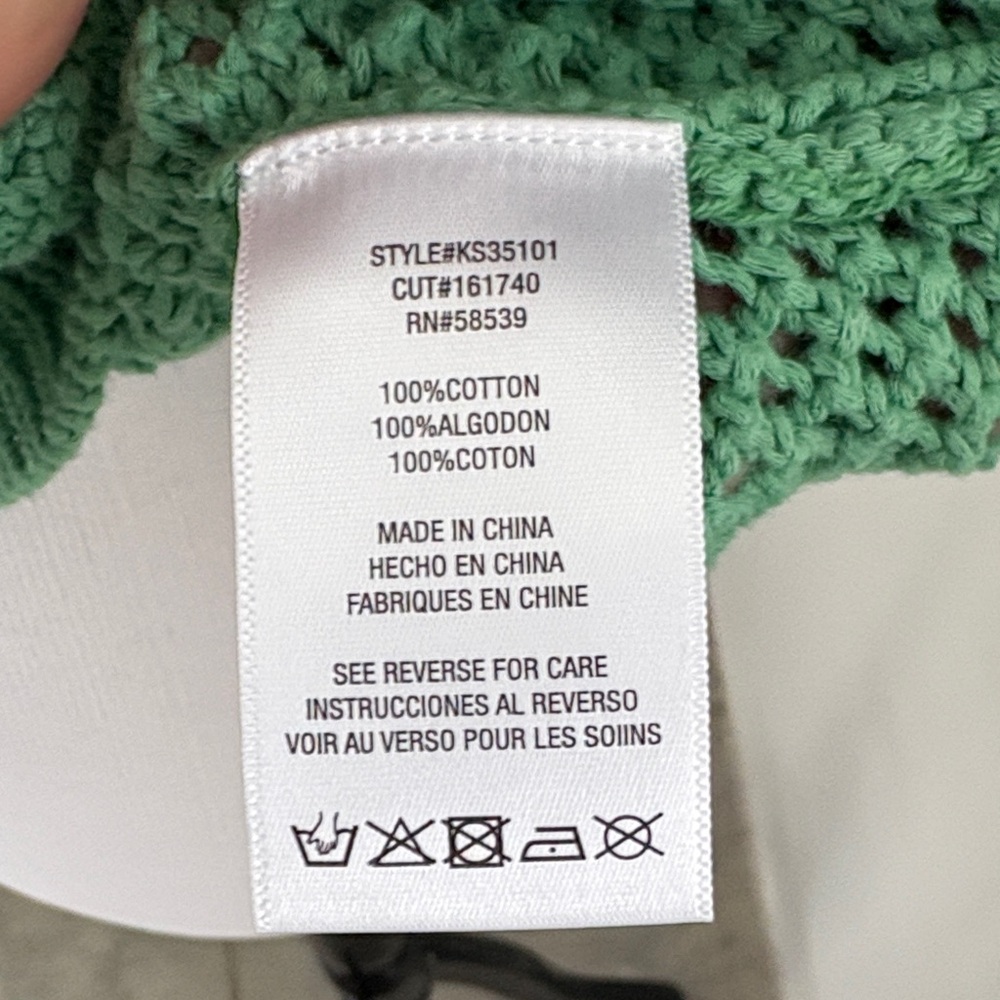 KUT Green Knit Women's Sweater - Picture 4 of 6